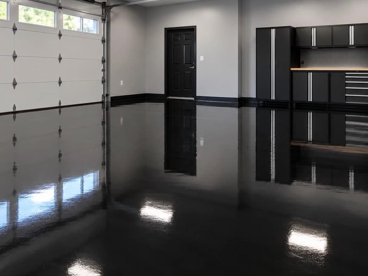 Solid Color epoxy floor